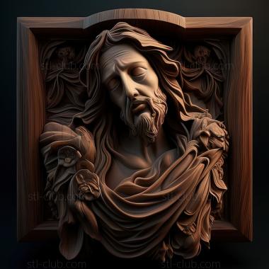 3D model st jesus (STL)